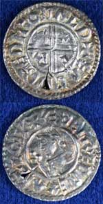 Aethelred II silver penny