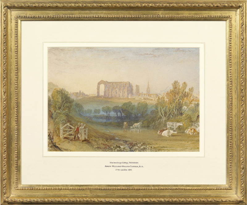 Turner painting of Malmesbury Abbey