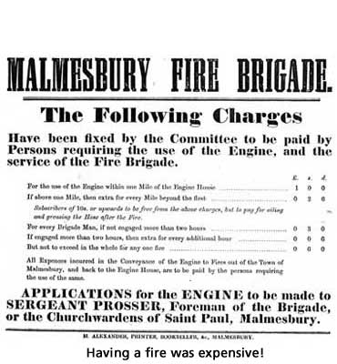 Malmesbury Fire Engine Charges